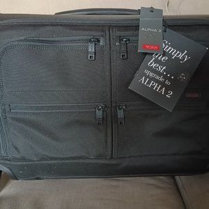 Tumi Alpha 2 Carry-on 4 wheel Garment Bag.